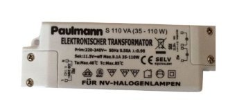 Preisvergleich Produktbild Paulmann S110VA - S 110 VA Halogentrafo 35 - 110 Watt dimmbar MINI