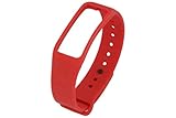 Ersatzband Wechselband Rot für Atlanta Fitness Tracker Smartwatch Armband Uhr 9700 + 9701