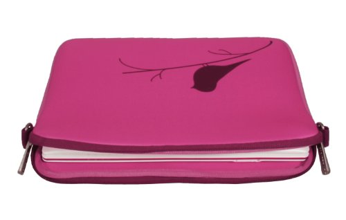 Digittrade LS122-15 Early Bird Designer Schutzh  lle f  r Laptops und MacBooks mit einer Bildschirmdiagonale von 38 1-39 6 cm  15 6 Zoll  pink-violet