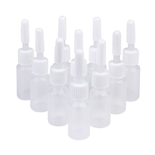 10pcs Small Empty Bottles for Tattoo Ink Pigment Green Soap 5ml