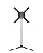 Produktbild One For All TV-Standfuß Halterung - TV-Bildschirmgröße 32-60 Zoll - Neigbar (15°) - Kein Bohren nötig - Für alle TV-Gerätetypen - Schwarz Weiß - WM6471