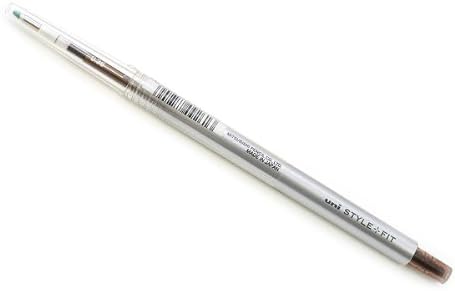 Uni Style Fit Single Color Slim Gel Ink Pen - 0.38 mm - Brown Black