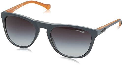 Arnette Moniker Gafas de sol, Matte Grey On Grey 23118G, 55 Unisex