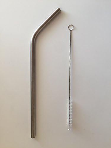 Tiremet Ti Titanium Drinking Straw TRXG001 W / Cleaning brush