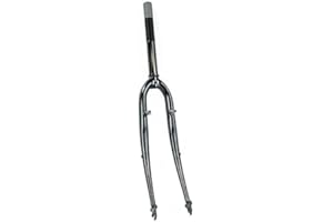 RIDEWILL BIKE Forcella City Touring 28'' Filetto 1-1/8'' 180mm Nero (Forcelle Rigide Ricambio) / Fork City Touring 28'' Threaded 1-1/8'' 180mm Black (Fork Rigid Spare)