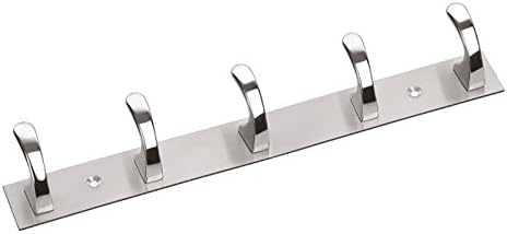 Doyours Chrome Finished Stainless Steel Keychain &amp; Cloth Hook Home Accessory