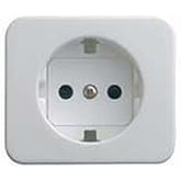 Simon M113491 &ndash; Base Cover for Grounding Socket White 75