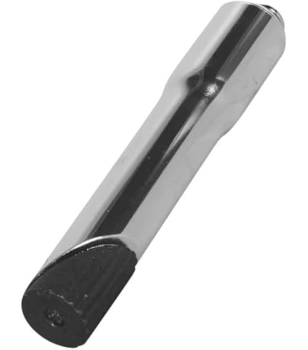 Potence reglable plongeur d22.2 l80 uno alu argent ouvrable 0 a 60° cintre 25.4
