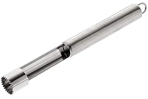 Harlington Group Apple Corer Profession Healthy Eating Sharp Serrated Edged Stainless Steel Kitchen Tool Home Utensil Silver Fruit Pear Core Remover 22cm