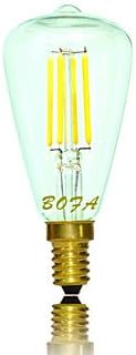 MZM E12 E14 110V 220V 2200K-2700K 200-300Lm ST48 3W 4LED Bulb Edison Retro Led Bulb , e12