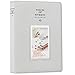 Produktbild Cpano 128 Taschen Fotoalbum für Fujifilm Instax Mini 8 7 s 8 + 9 25 26 50 s 90 Polaroid Filme & Visitenkarte (Smoky weiß)