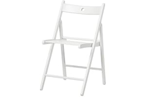 FurnitureXtra Solid Wood Folding Chairs, Indoor Outdoor Banquet Folding Chair Seating (White)