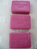 Genuine Old Fashioned Carbolic Soap, 3 x 125g Bars Pink
