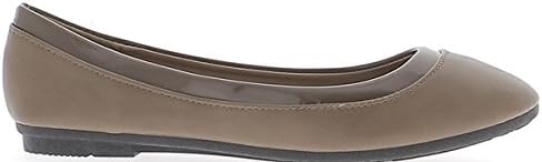 Brown Ballerina With Painted Wide Rim - 5.5