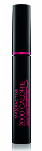 Max Factor 2000 Calorie Mascara with Curved Brush Volume and Curl, Black