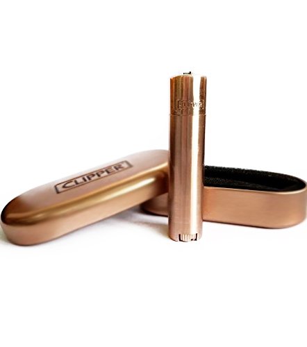 [Limited Edition] Rose Gold Metal Clipper Lighter with Case by LizzyÃ‚Â® by Clipper - 2