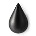 Produktbild Normann Copenhagen - Haken, Garderobenhaken, Wandhaken - Dropit Hooks - Farbe: Schwarz - Groß - 2er Set