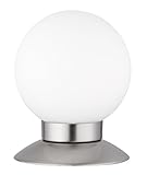 4-fach Touch-Dimmer, durch einfache Berührung am Fuß der Leuchte kann sie in drei verschiedene Helligkeitsstufen geschaltet sowie ausgeschaltet werden