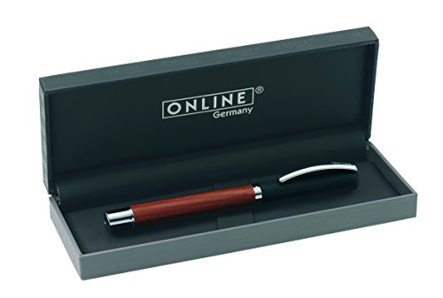 Pluma estilográfica Online Vision Nature 36915, con estuche de regalo, color palisandro