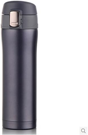ChiTronic® Insulated Travel Coffee Water flask, Stainless Steel (16 oz), BPA-Free vacuum flask, Lid Lock Prevents Leaks &amp; Spills ( Blue)