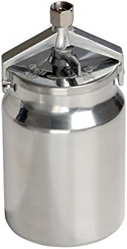 Fast Mover Tools FMT1000L Aluminium Spray Gun Paint Pot for Suction Feed Guns, Silver, 1000 ml
