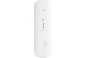 ZTE MF79U Wingle CAT4-4G entsperrtes WLAN-USB-Modem, kostengünstiges Reise-WLAN, 150 Mbit/s, Externe Antennenanschlüsse, Weiß