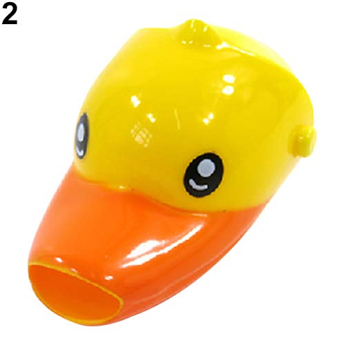 Preisvergleich Produktbild HuhuswwBin Wasserhahn-Verlängerung für Spülbecken, Spüle, Extender, Handwaschlösung für Babys, Kleinkinder, Kinder und Kinder, lehren Sie Ihren Kindern Gute Sanitärgewohnheiten gelb