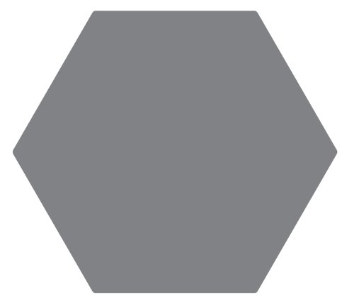 Squeeze Punch Medium-Hexagon, 1″ - 2