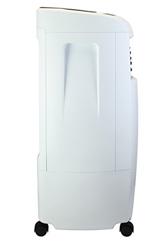 Honeywell Verdunstungsluftkühler, mobiles Klimagerät, kühlt und reinigt die Luft bis 28 m², Fernbedienung, 25 LWassertank, energieeffizient, weiß, CL25AE - 5