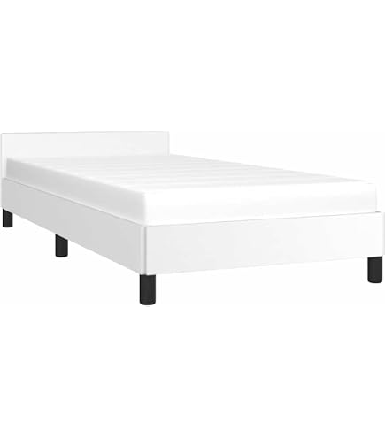 Lit simple pour adulte ou enfant REVE avec sommier 90x190 cm 1 place/1