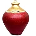 Best Buy Store Mitti Ki Gullak/Clay Gullak Large Coin Bank (Gift For Kids) Coin Bank (Multicolor 2), Classic