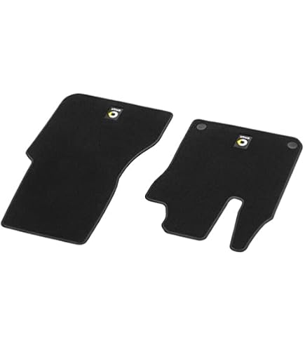 J&J AUTOMOTIVE Tapis De Sol Velours Sur Mesure Logo Pour Fiat Espace 2002-2014 - Noir