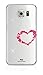 Produktbild Elizabeth Taylor White Diamonds 2510LIP61 Lipstick Heart Schutzhülle für Samsung Galaxy S6, Transparent