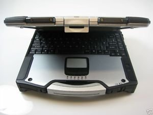 Rugged Panasonic Toughbook CF-29 Laptop Touchscreen Notebook 1 6Ghz  Windows XP Professional  80Gb Hard Drive  1 5Gb Ram