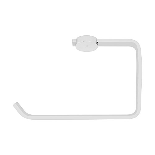Kretschmann Toilettenpapierhalter Edelstahl Chrom – Bad WC Design Toilettenpapierrollenhalter, hochwertig glaenzend, Wandmontage, 1 Stück - 2