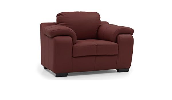Zikrak Exim One Seater Leatherette Sofa In Wine Color Amazon In