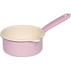 Riess Classic Casserole avec bec verseur Rose pastel Ø 12 cm