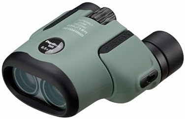 Binocolo Pentax Papilio III, 8.5 x 21 resistente agli agenti atmosferici, Oliva, messa a fuoco 50 cm, resistente agli schizzi, Museo, Outdoor, Natura, Sport dal vivo, Rivestimento HD
