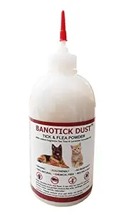 Banotick Dust Organic Powder for Tick, Flea and Lice Control Solution, 200gm