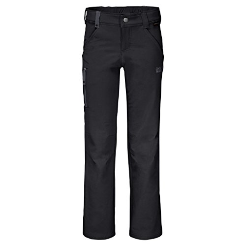Preisvergleich Produktbild JACK WOLFSKIN Hose ACTIVATE PANTS KIDS, black, 116, 1606611-6001116
