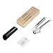 Produktbild LoveOlvidoD PREUP 304 Edelstahl Mehrzweck-Ergonomisches Design Grillers Knoblauchpresse-Schäler-Set Fleischwolf mit Silikonschlauch