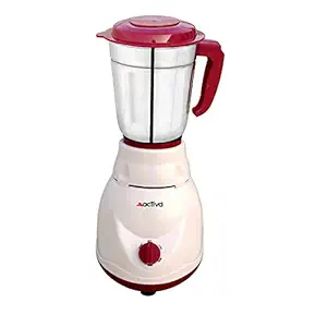 ACTIVA Mixer Grinder, 500W, 1 Jar (White)