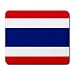 Produktbild Sieben One – Thai Flagge Mauspad