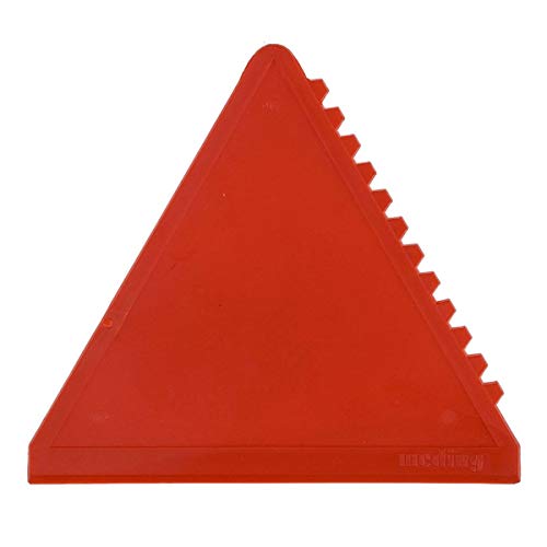 Preisvergleich Produktbild Pureday Eiskratzer - dreieckig, 3 Kratzflächen - Rot