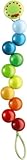 Haba 301 114 - Chupete Cadena Rainbow Perlas