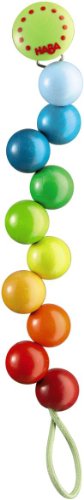 HABA Pacifier Chain Rainbow Pearls