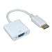 Produktbild Lioiby HD15 VGA-Kabel an den VGA/USB-C 3,1 Typ C zu VGA Display Adapter Dongle-Projektor-Kabel-Konverter für MacBook Chrome -Weiße 1Pc 0,2m, Zubehör
