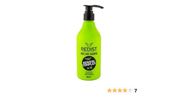 Redist Hair Care Shampoo Keratin Complex 500ml Amazon De Beauty