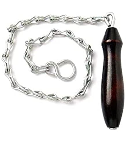 Accessoire Sanitaire Décoration Tirette De Chasse D'Eau Harrington Marley - Céramique Et Chrome Style Victorien Accessoire Sanitaire Chromé