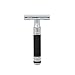 Edwin Jagger Double Edge Safety Razor with Rubber Coated Handle
